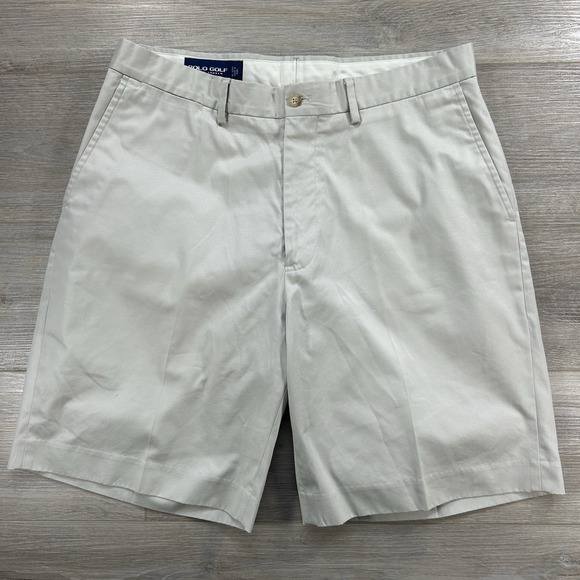 Ralph Lauren Other - Polo Golf Ralph Lauren Men's 34 Flat Front Khaki Shorts‎ Golf Preppy